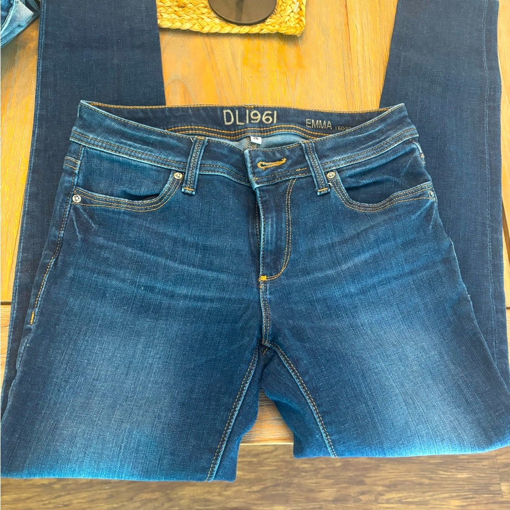 Emma white wash jeans